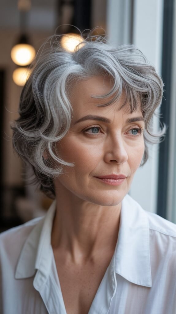 37. Pearl Gray Lowlights