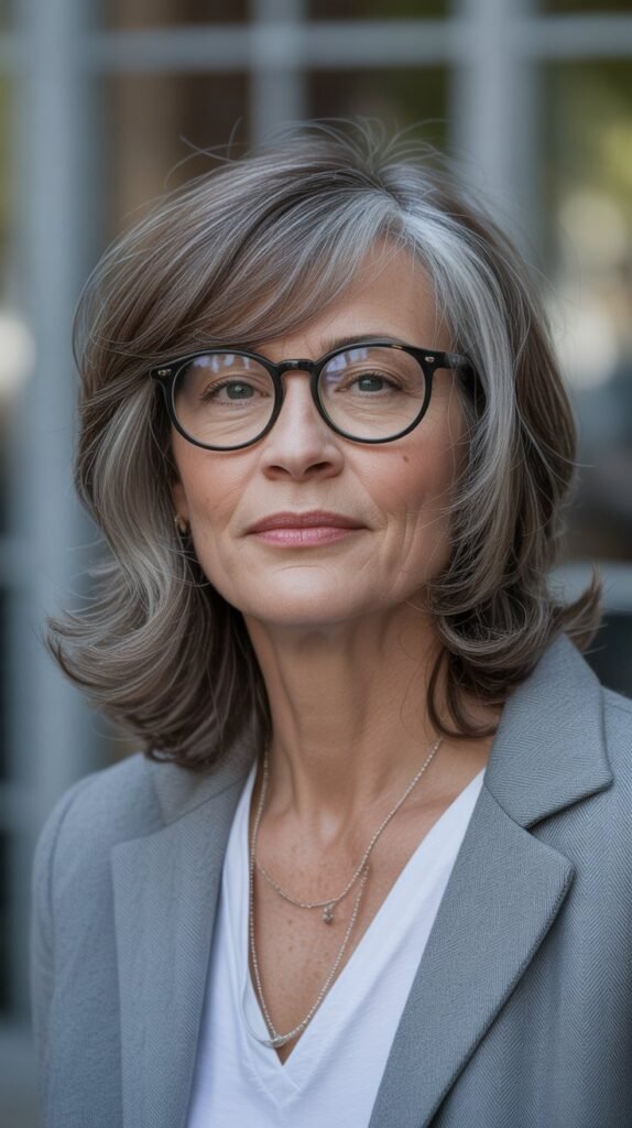 25. The Layered Collarbone-Length Cut