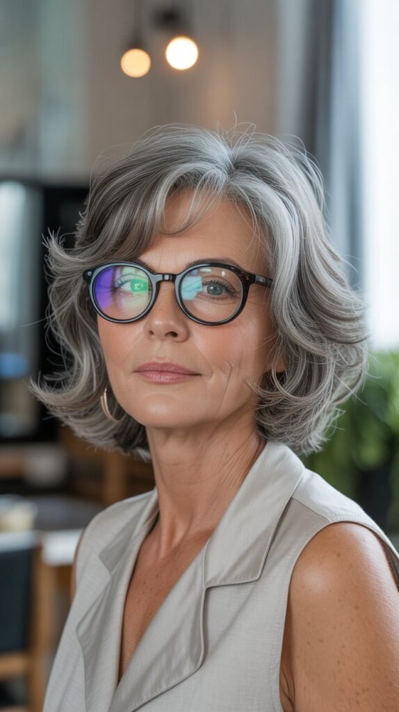 7. The Wispy Layered Lob