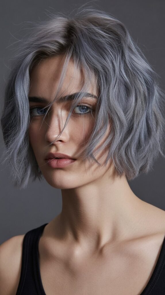 26. Choppy Bob with Piecey Definition