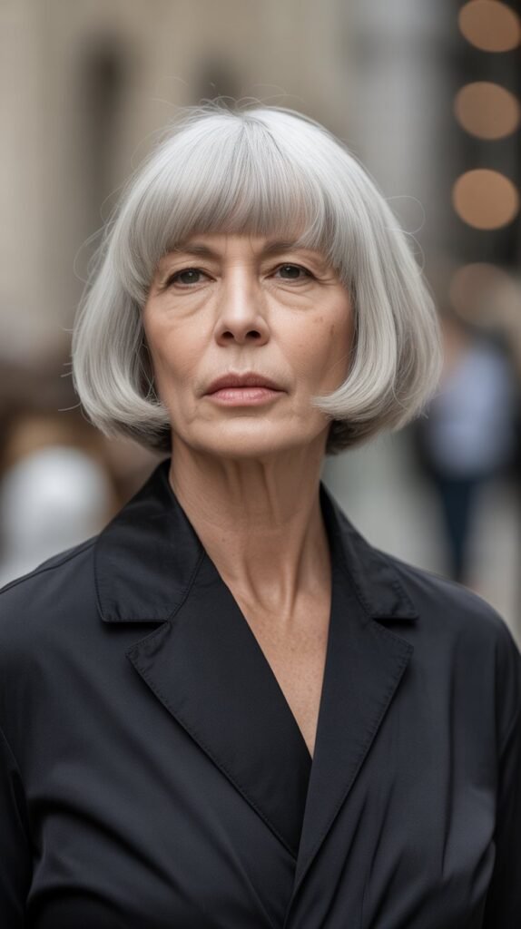 8. Classic Bowl Cut Reimagined