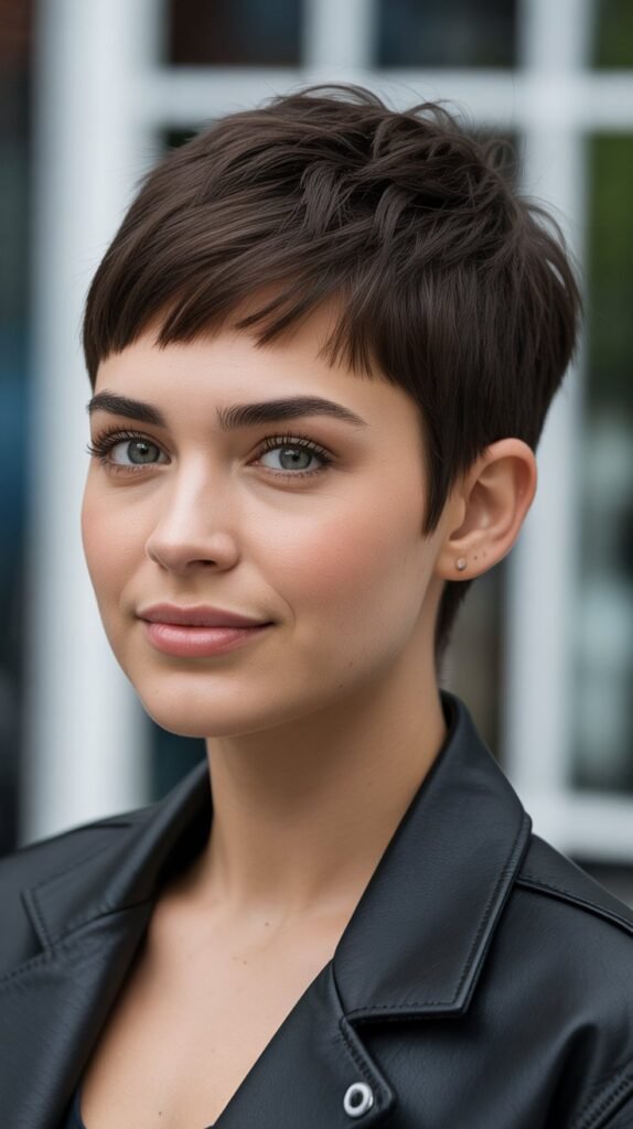 21. Textured Crop Pixie