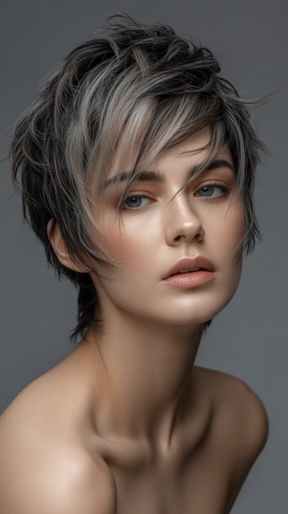 10. Choppy Layered Pixie