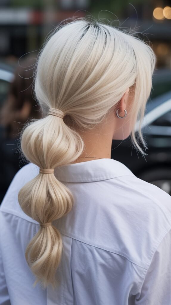 13. Bubble Ponytail