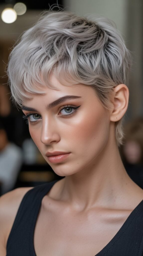 3. Textured Crop Pixie