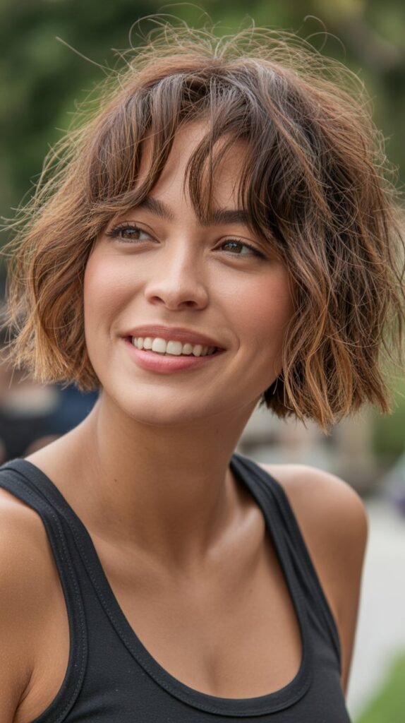 12. The Messy French Bob