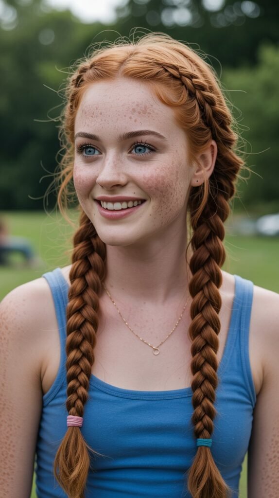 6. Quick Double Braids