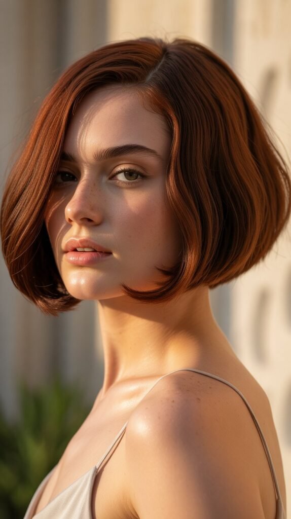 6. The Curved French Bob