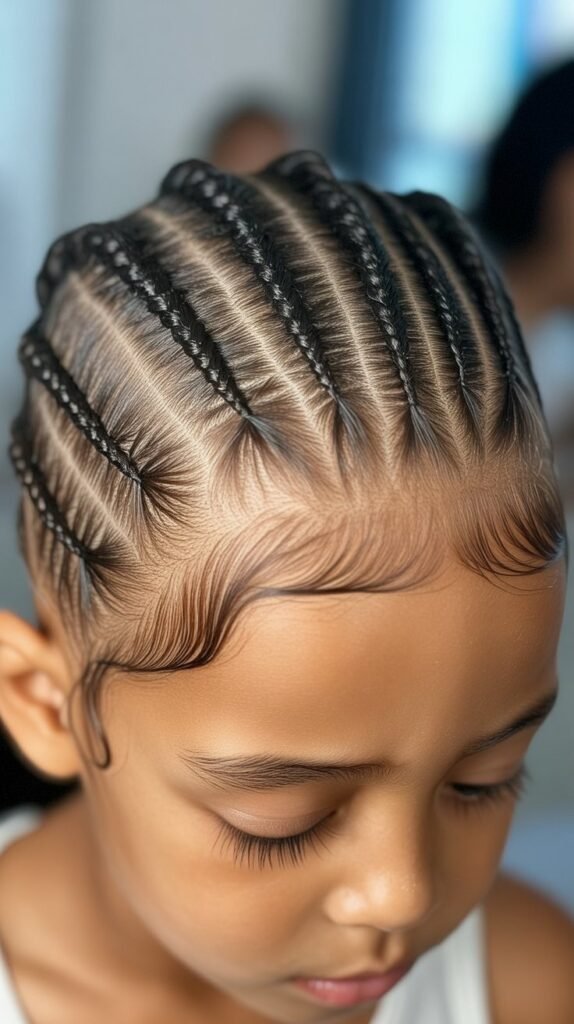 8. Feed-In Cornrows