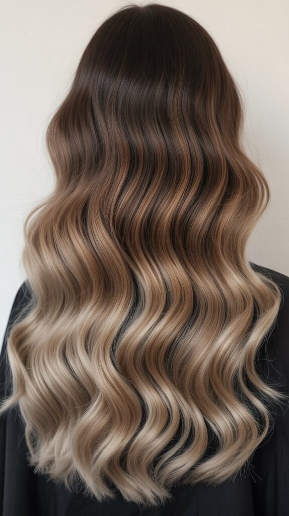 5. Light Ash Brown Ombre
