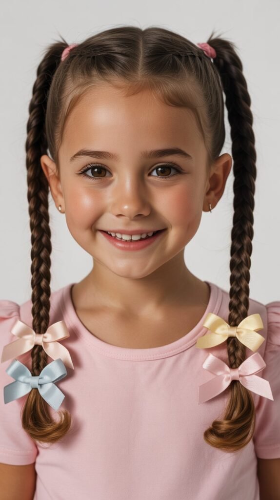 24. Cornrow Pigtails
