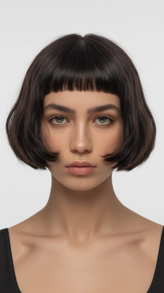 4. The Micro Fringe French Bob