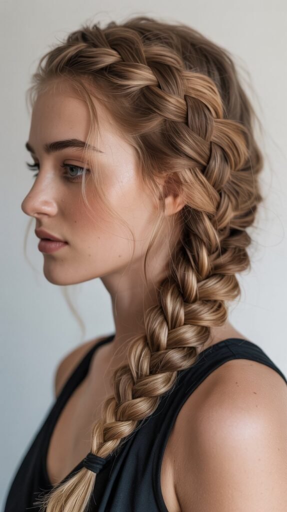 1. Classic Side Dutch Braid