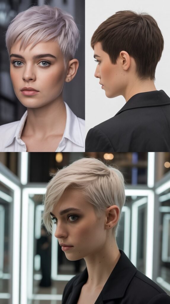 23. Pixie with Geometric Lines