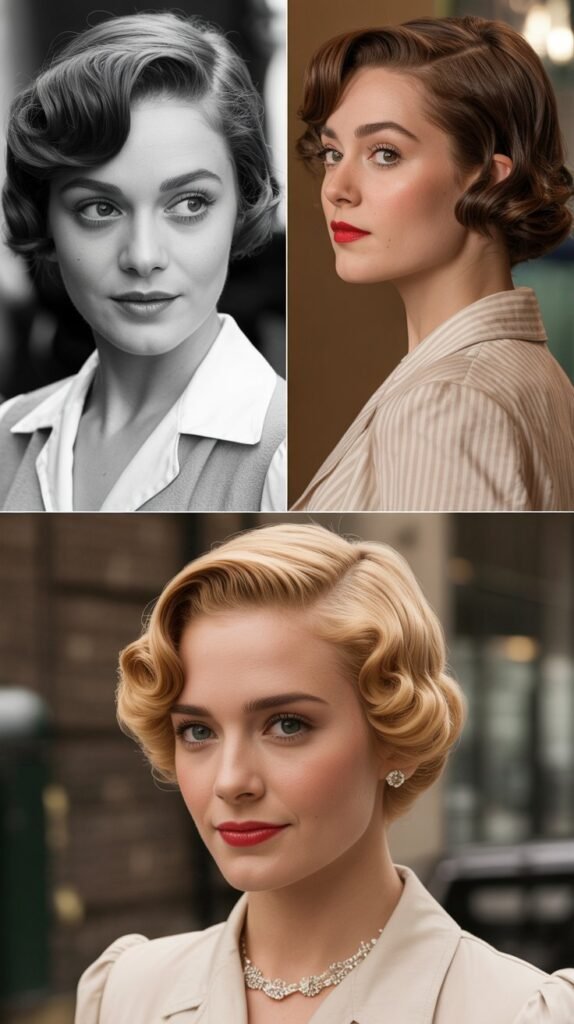 27. Vintage-Inspired Pixie