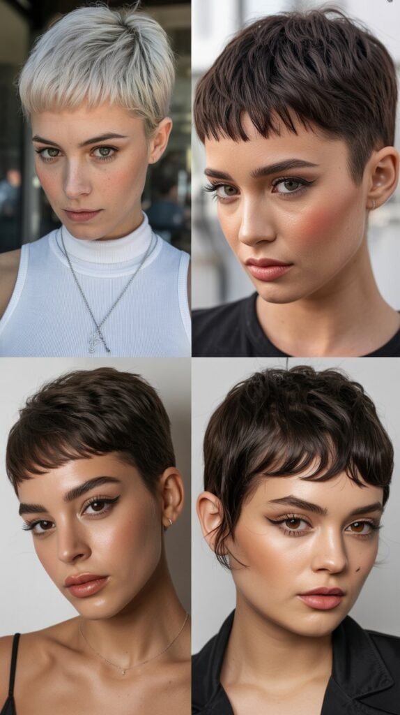 5. Pixie with Micro Bangs