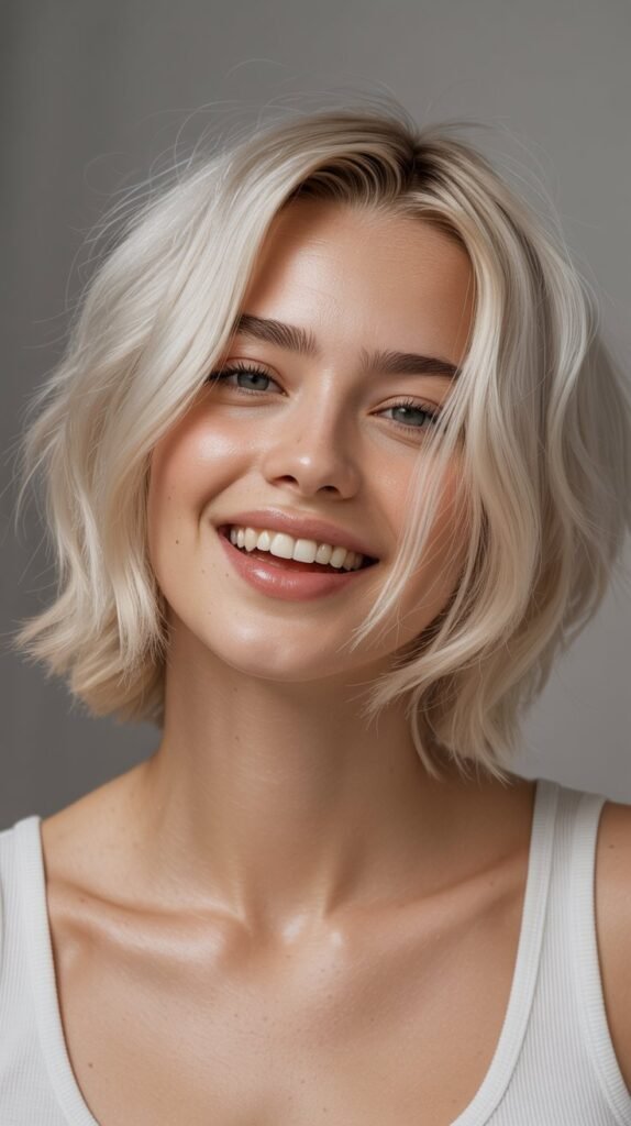 10. Choppy Bob for Fine Hair