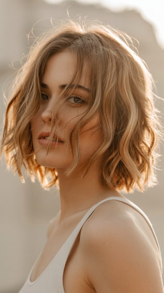 16. Choppy Lob with Undone Waves