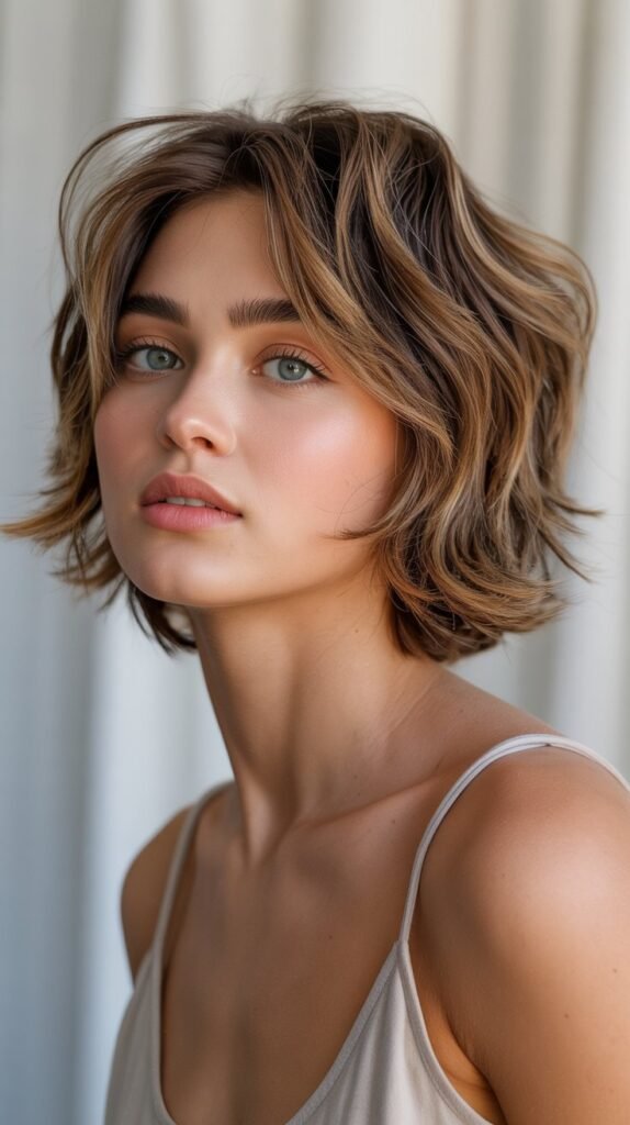 23. Choppy Lob with Volume at Crown