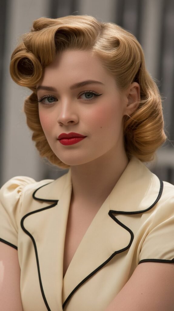 22. Knotted Updo with Loose Curls