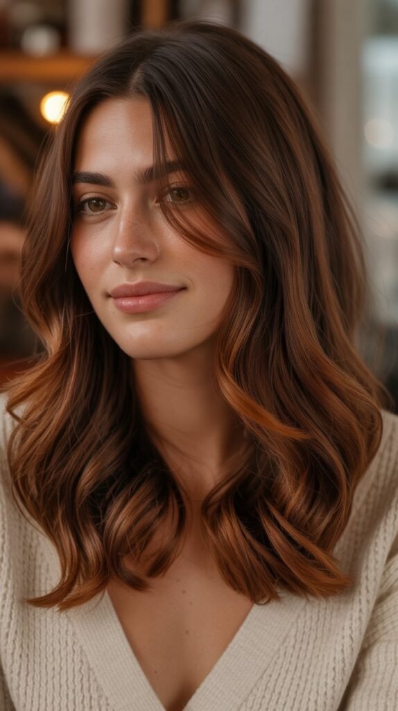 8. Cinnamon Spice Lowlights