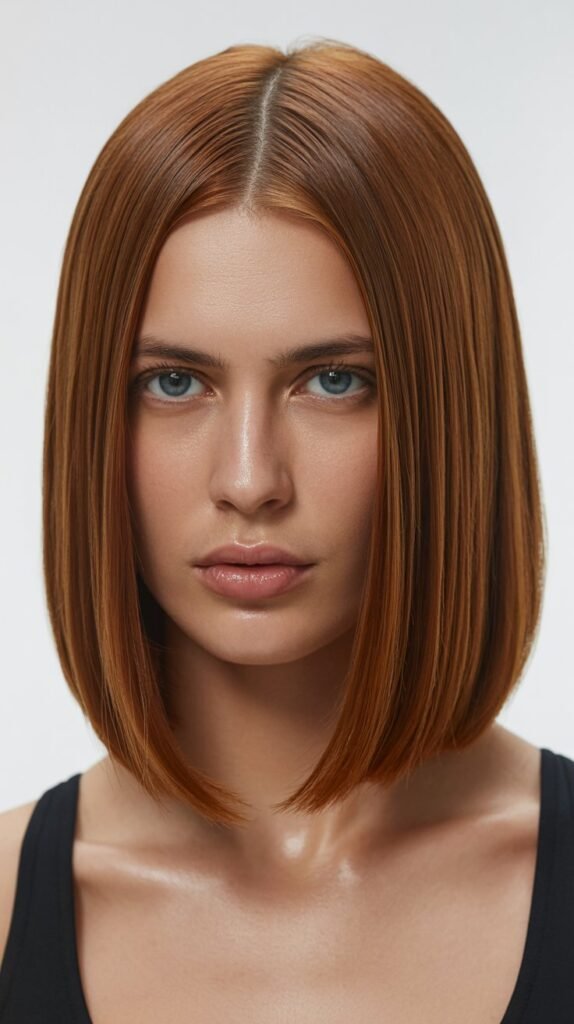 5. Sleek Straight Long Bob