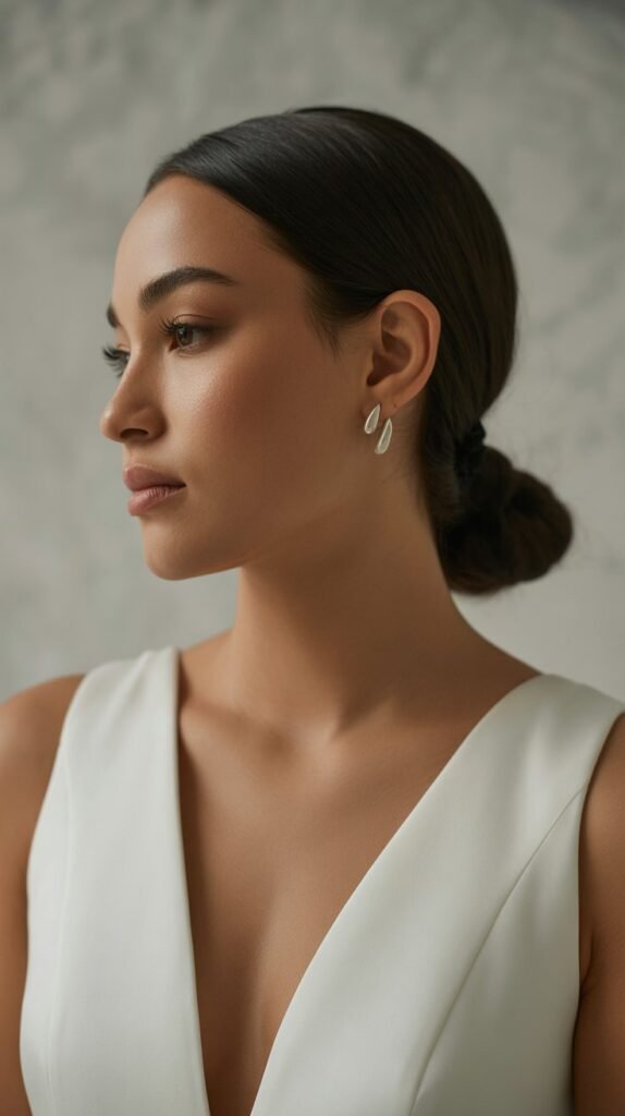 27. Sleek Ponytail for Bob Length