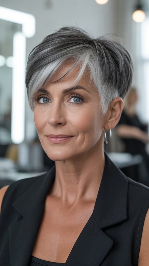 11. Platinum and Gunmetal Lowlight Mix