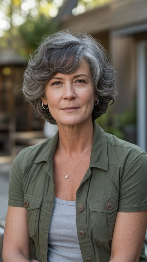 9. Mushroom Brown Lowlights for Earthy Tones