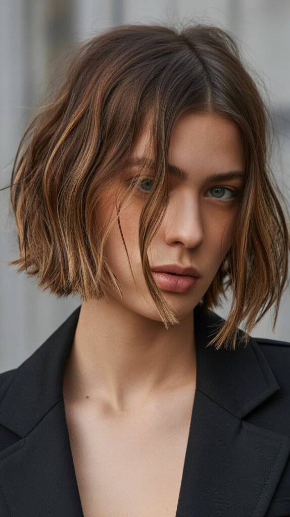 19. The Piecey French Bob