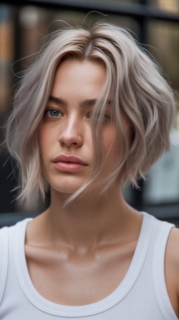 21. Piecey Bob with Texture