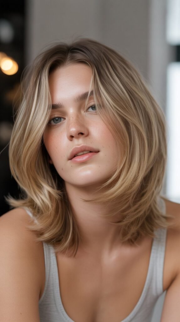 23. Soft Shag with Feathered Layers