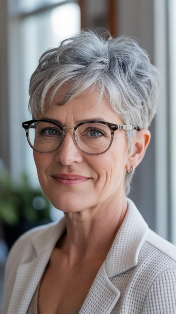 1. The Classic Pixie Cut with Textured Layers