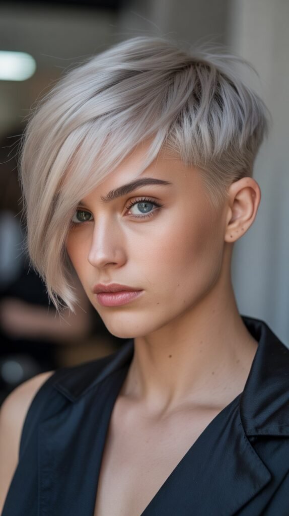 3. Asymmetrical Pixie Cut