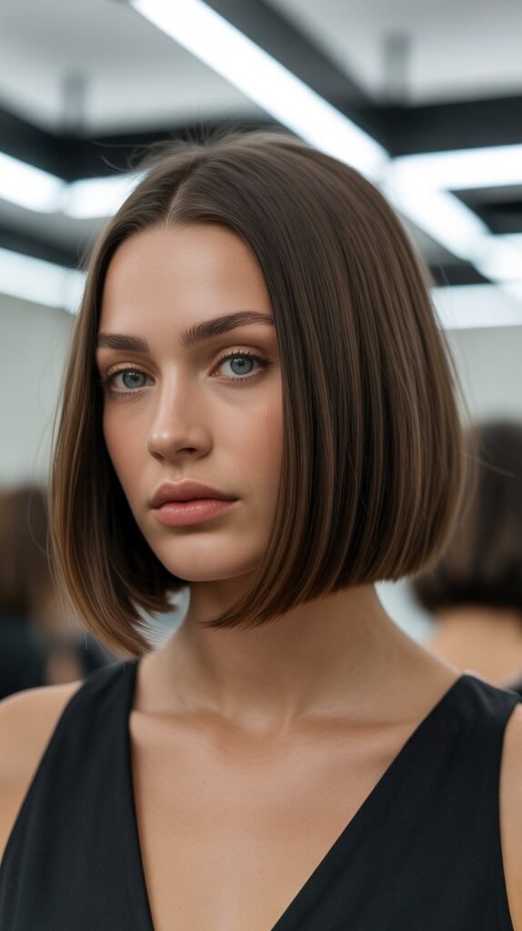1. The Classic Blunt Bob for Fine Hair