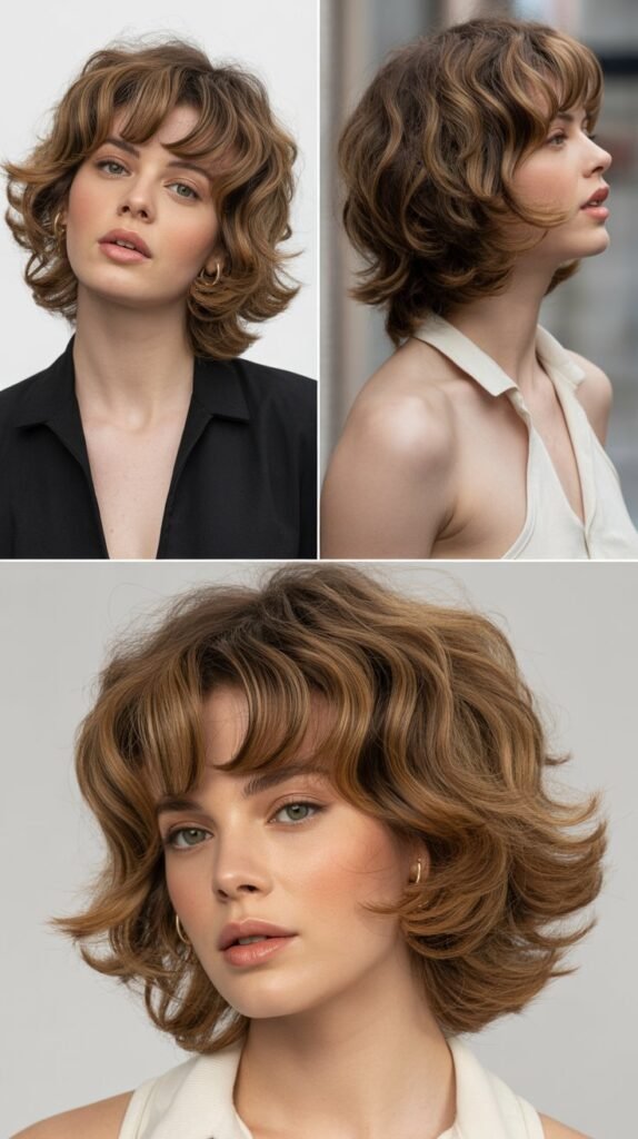 18. Voluminous Layered Bob