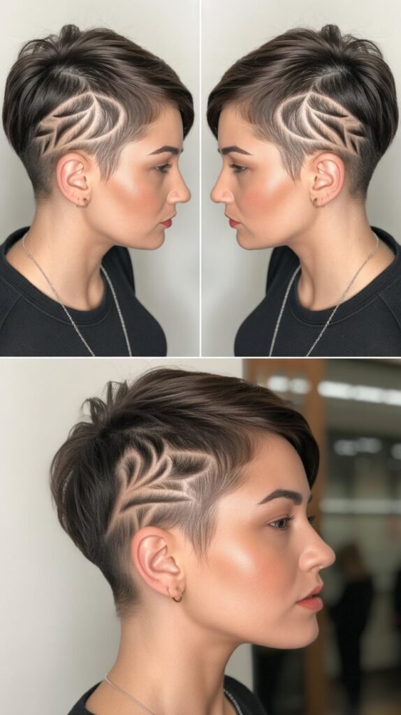  Pixie with Side Undercut Design