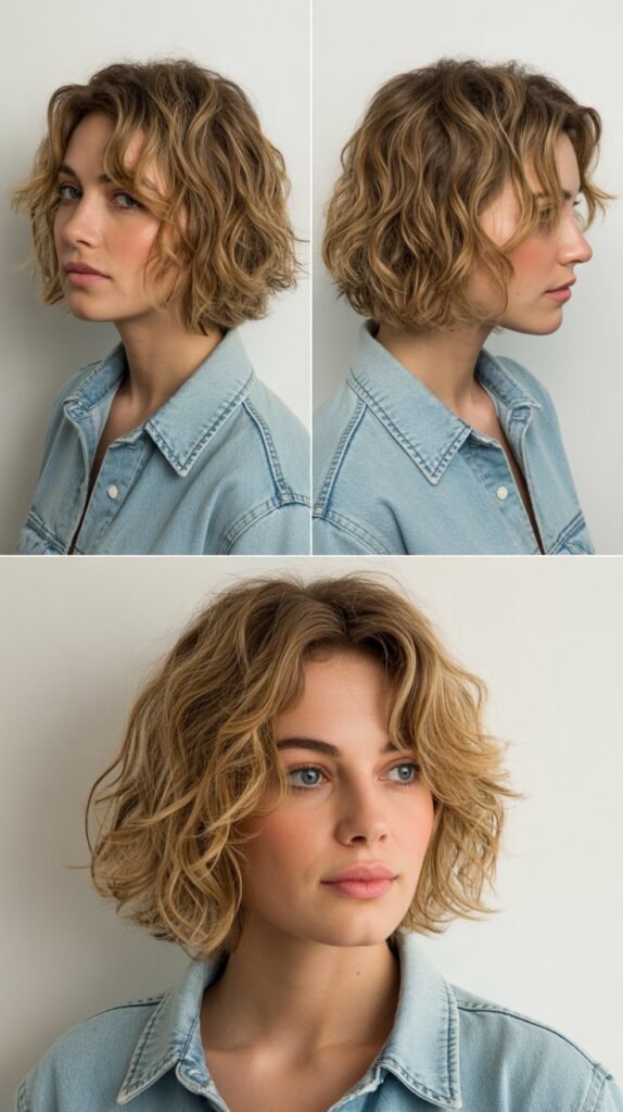 20. Tousled Layered Bob
