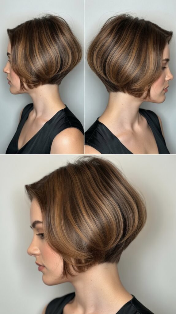 22. A-Line Layered Bob