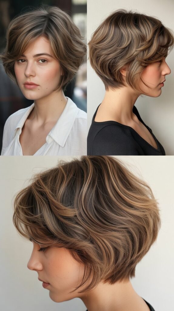 10. Razor-Cut Layered Bob