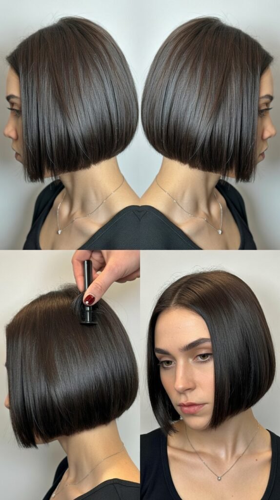 Sleek Straight Bob