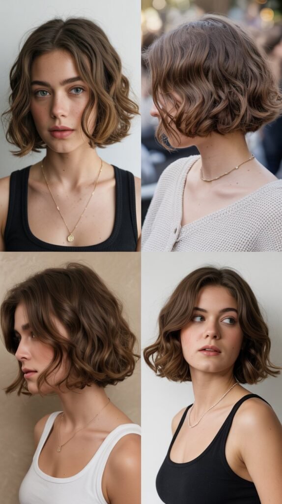 28. Soft Wavy Bob
