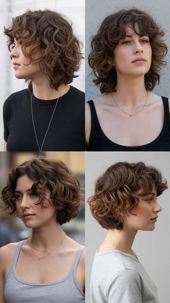 13. Wavy Layered Bob