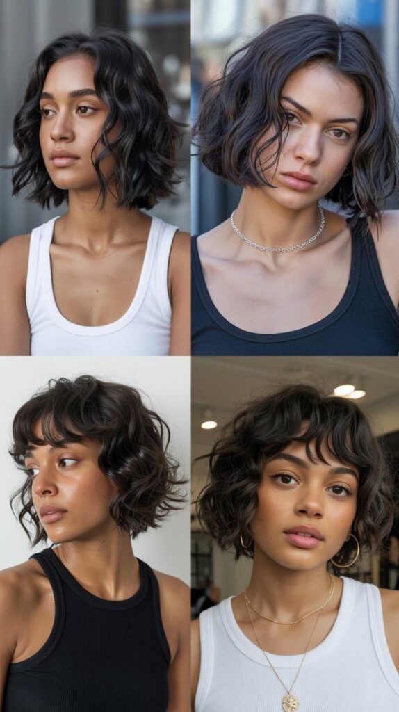 19. Choppy Bob with Razored Ends