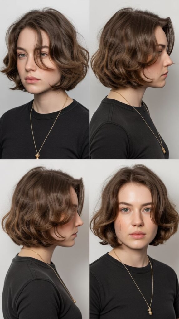 23. Layered Bob for Thick Hair