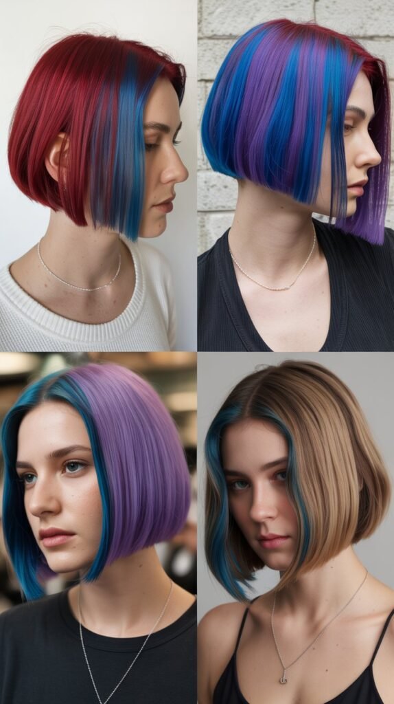 Bob with Color Block