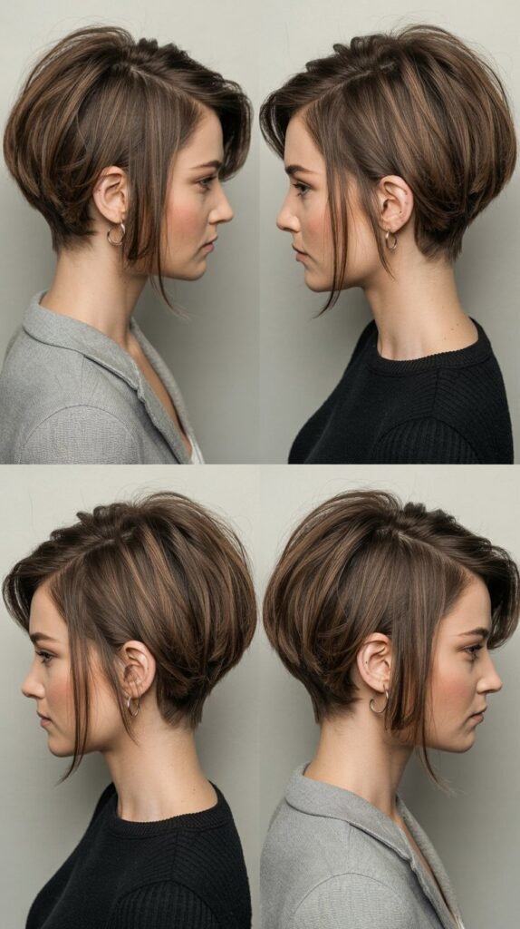 23. Voluminous Crown Bob