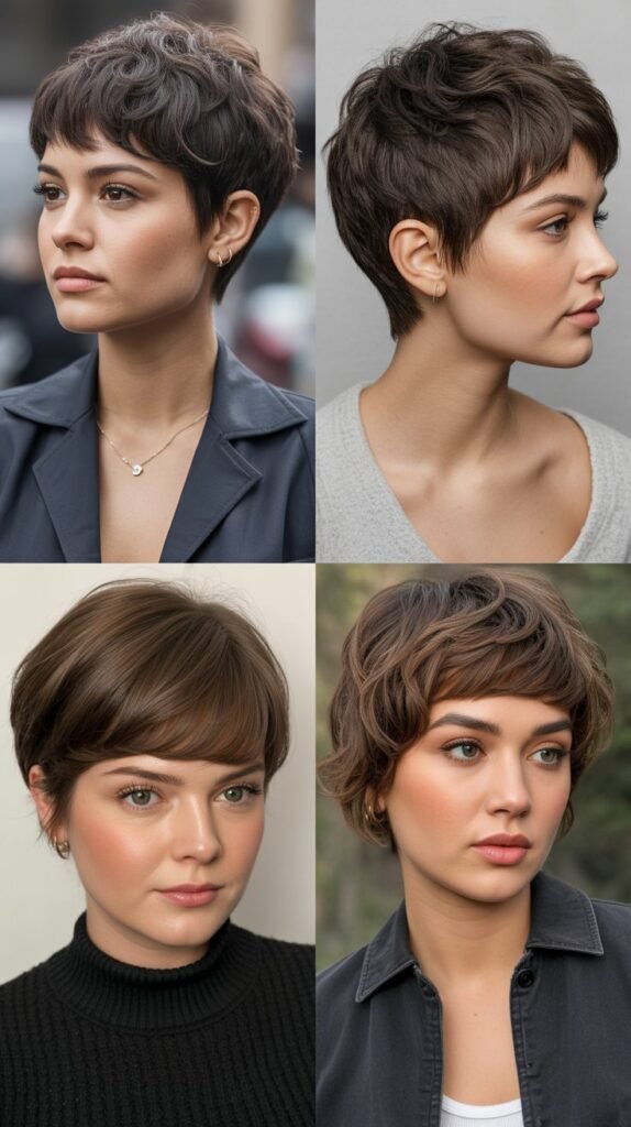  Bowl-Cut Inspired Pixie
