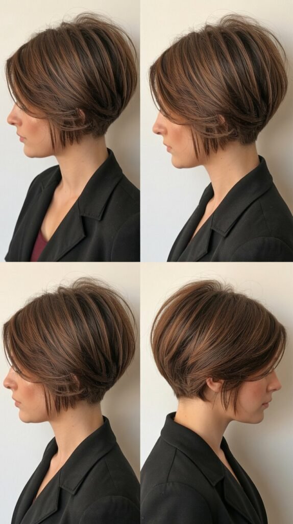 3. The Stacked Bob with Volume