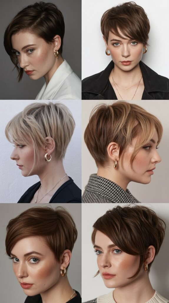 18. The Pixie with Long Bangs